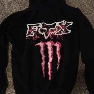 Fox racing/monster hoodie
